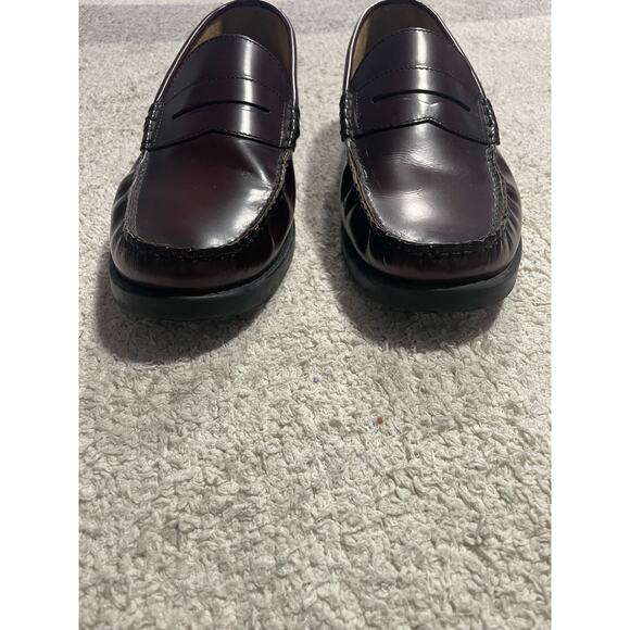 Nunn Bush Dress Shoes Men\'s Size 11.5m Brown Loafers Leather 84109-601 Slip On